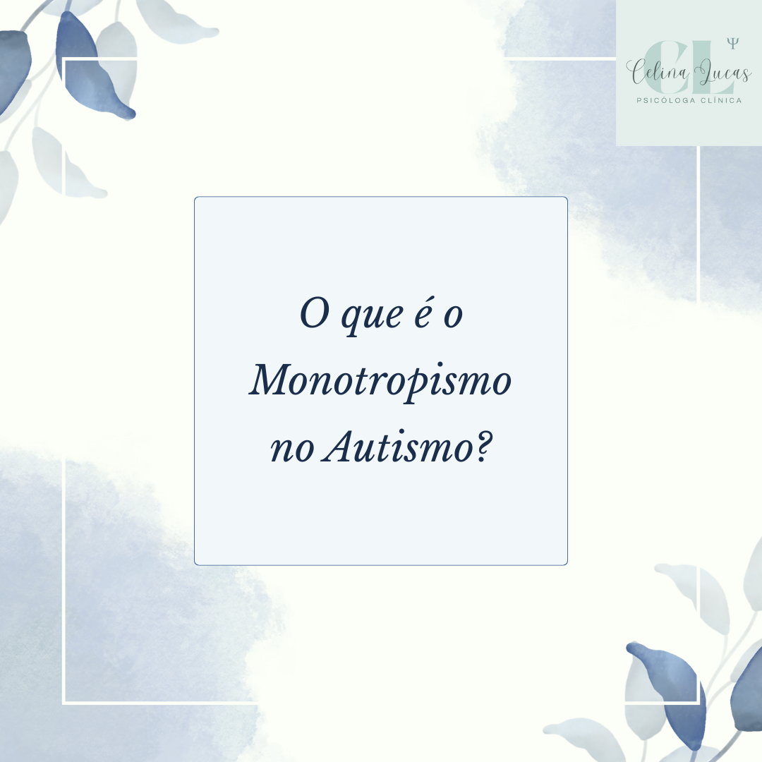 O que é o Monotropismo no Autismo?